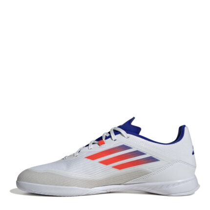 adidas F50 Indoor Football Boots – Wht/S.Red/Blue – view 2