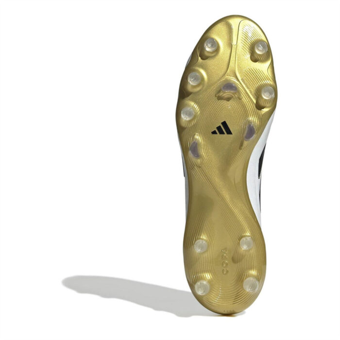 adidas Copa Pure Iii Firm Ground Football Boots – White/Blk/Gold – view 6