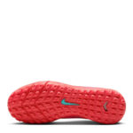 Nike Zoom Mercurial Superfly 10 Junior Turf Football Boots – Red/Green – view 3