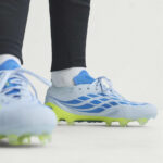 adidas Predator Firm Ground Football Boots – Blue/Yellow – view 3