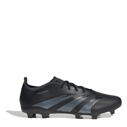 adidas Predator Firm Ground Football Boots – Black/Grey