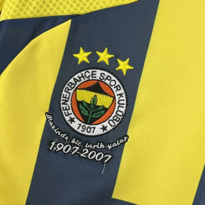 Fenerbahce 2007/08 Home Retro Jersey