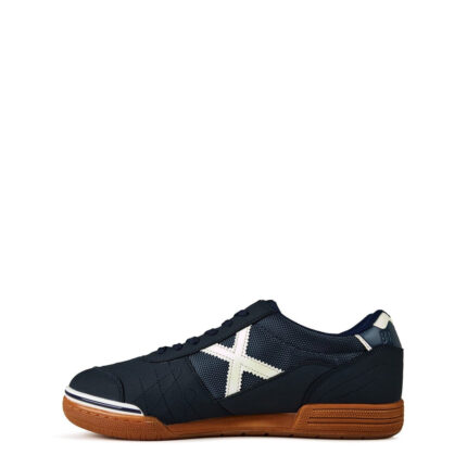 Munich Gresca Indoor Football Boots – Navy/White – view 2