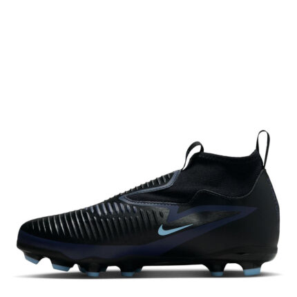Nike Phantom 6 Junior Firm Ground Football Boots – Black/Black – view 2