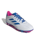adidas Goletto Firm Ground Football Boots – White/Blue/Pink – view 3