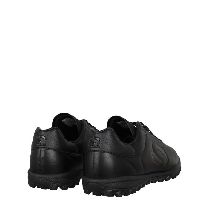 Sondico Mens Strike Turf Football Boots – Black/Black – view 5