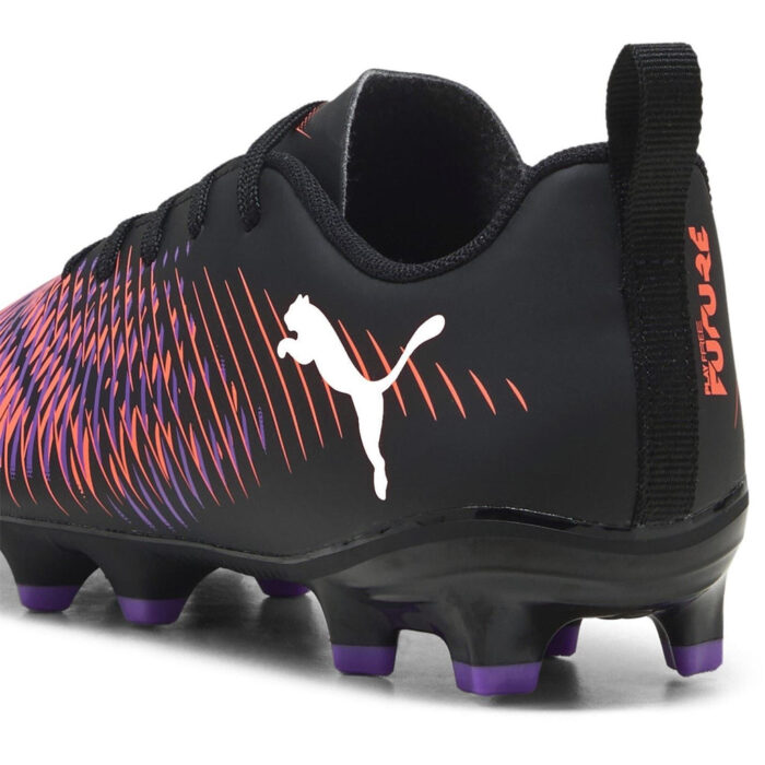Puma Future 8 Junior Firm Ground Football Boots – Black/Purple - Image 5