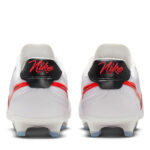 Nike Tiempo Ligera Firm Ground Football Boots – White/Black - Image 5