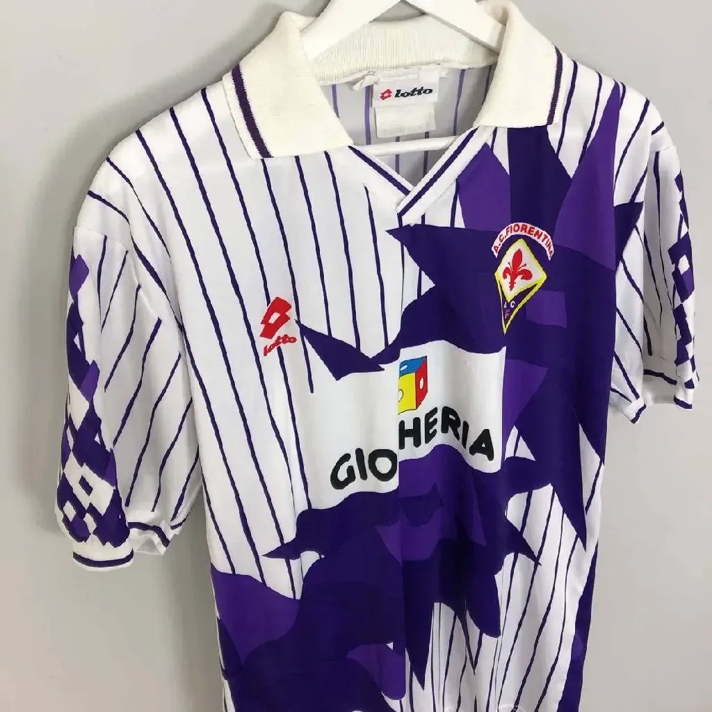 Fiorentina 1991-92 Away Retro Jersey
