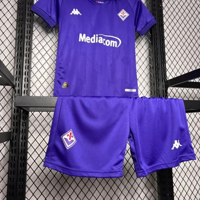 Fiorentina 2024/25 Home Kids Kit