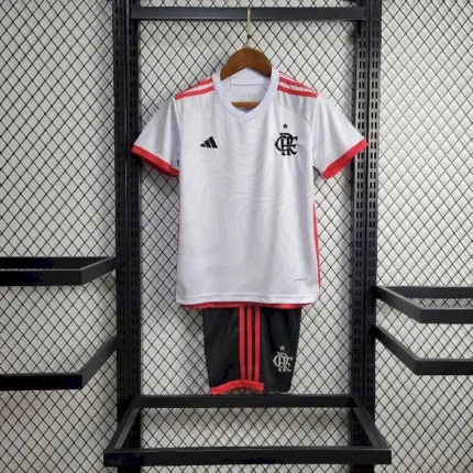 Flamengo 2024/25 Away Kids Kit