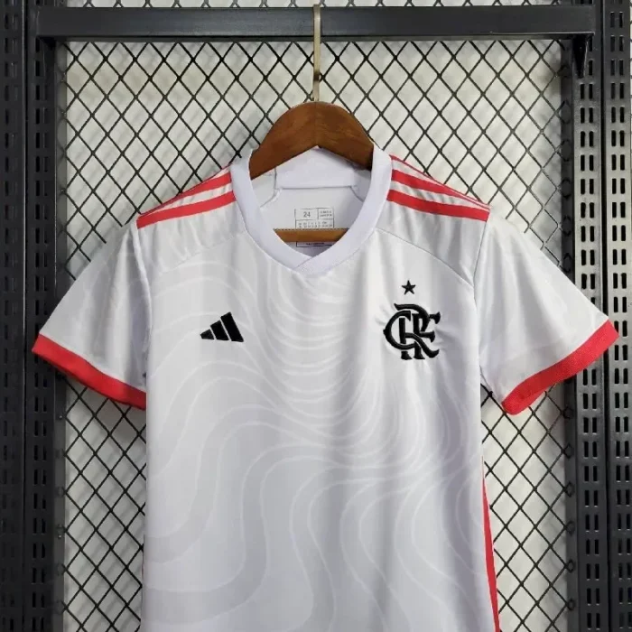 Flamengo 2024/25 Away Kids Kit