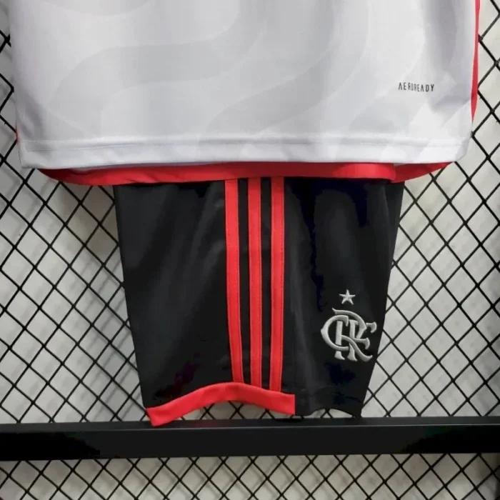 Flamengo 2024/25 Away Kids Kit