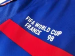 France 1998 World Cup Home Long Sleeves Retro Jersey