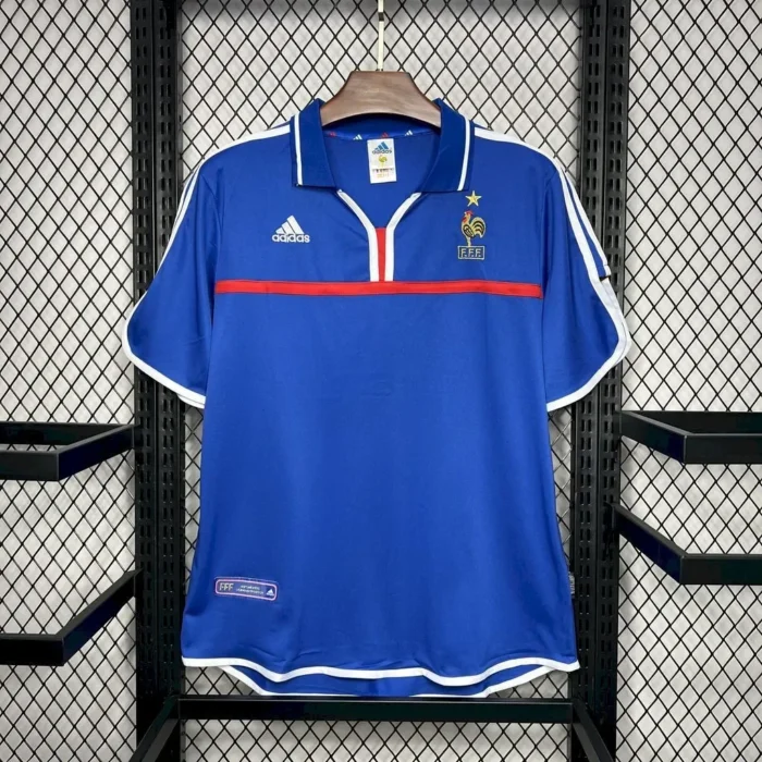 France 2000 Home Retro Jersey