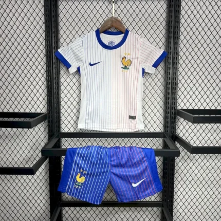 France 2024/25 Euro Away Kids Kit