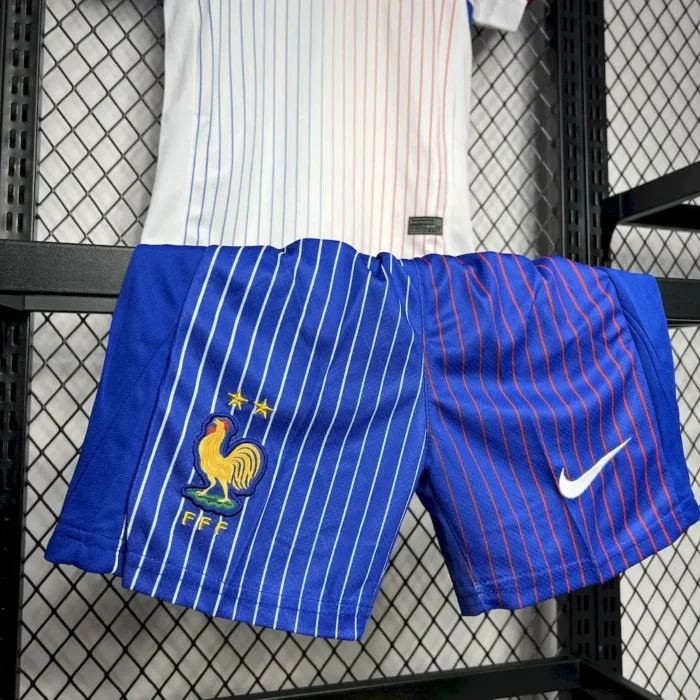 France 2024/25 Euro Away Kids Kit