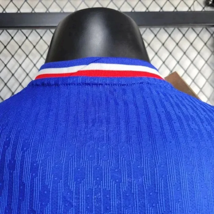 France 2024/25 Euro Home Long Sleeves Jersey Player Version