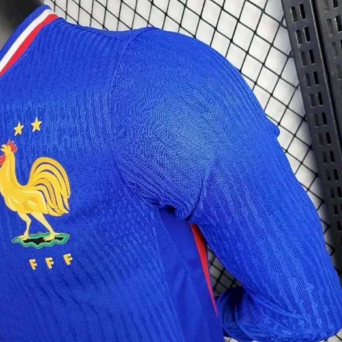 France 2024/25 Euro Home Long Sleeves Jersey Player Version