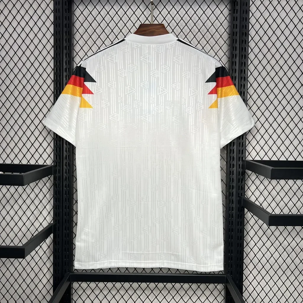 Germany 1990 Home Word Cup Retro Jersey