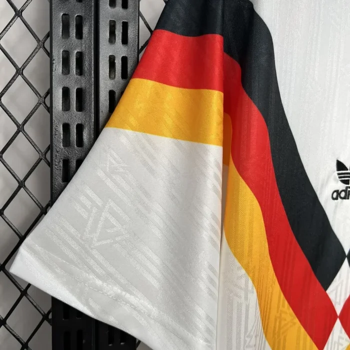 Germany 1990 Home Word Cup Retro Jersey