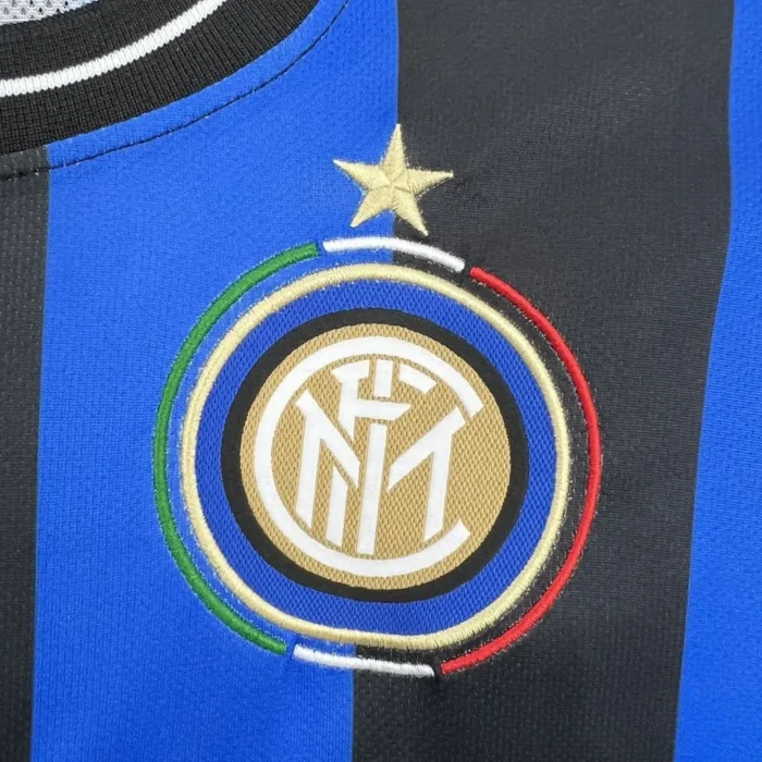 Inter Milan 2009/10 Home Long Sleeves Retro Jersey