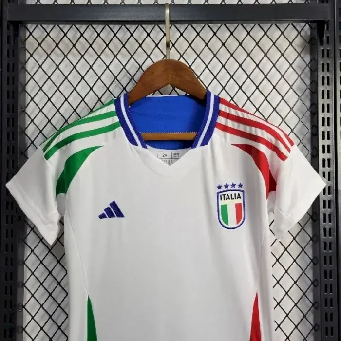 Italy 2024/25 Euro Away Kids Kit