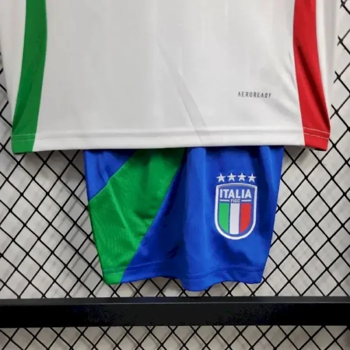 Italy 2024/25 Euro Away Kids Kit