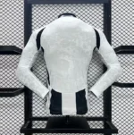 Juventus 2024/25 Home Long Sleeves Jersey Player Version