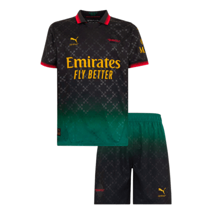 Kids AC Milan 2024/25 Fourth Kit