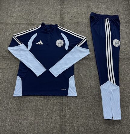 Kids Ajax 2026/27 Half-zip Royal Blue Tracksuit