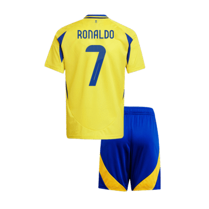 Kids Al-Nassr FC 2025/26 Home Jersey – Ronaldo 7