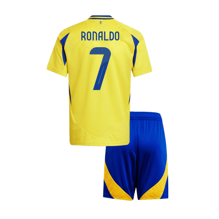 Kids Al-Nassr FC 2025/26 Home Jersey – Ronaldo 7