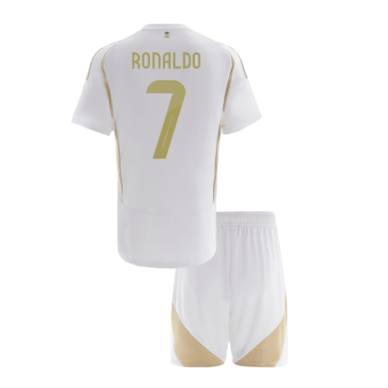Kids Al-Nassr FC 2025/26 Third Jersey – Ronaldo 7