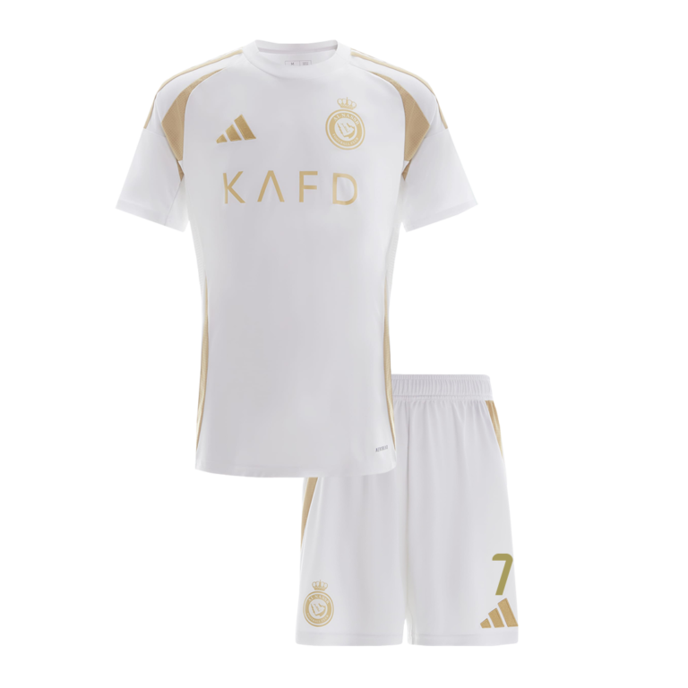 Kids Al-Nassr FC 2025/26 Third Jersey – Ronaldo 7