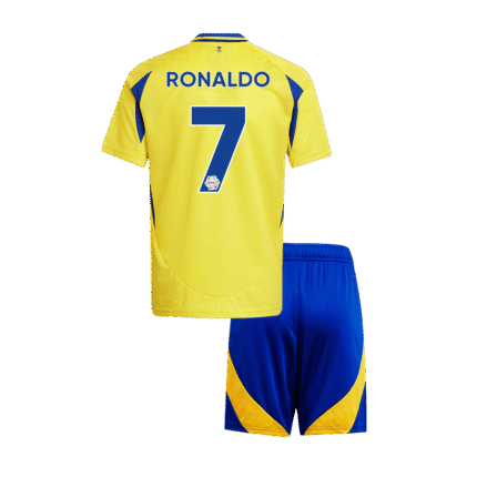 Kids Al-Nassr FC Retro Home Jersey – Ronaldo 7