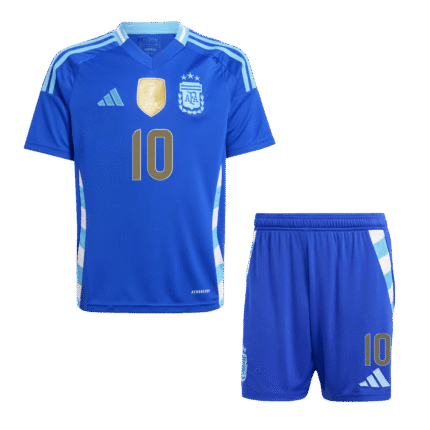 Kids Argentina Retro Away Jersey – Messi 10