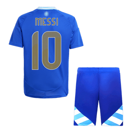 Kids Argentina Retro Away Jersey – Messi 10
