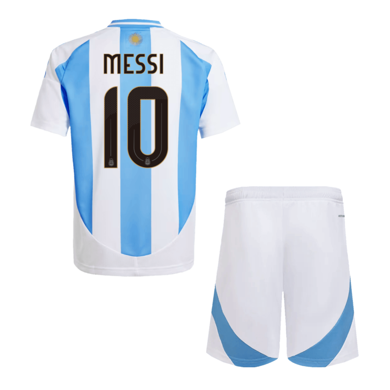 Kids Argentina Retro Home Jersey – Messi 10
