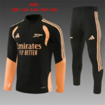 Kids Arsenal 2026/27 Half-zip Black Tracksuit