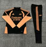 Kids Arsenal 2026/27 Half-zip Black Tracksuit