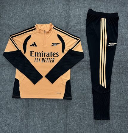 Kids Arsenal 2026/27 Half-zip Orange Tracksuit