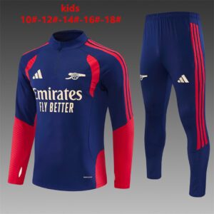 Kids Arsenal 2026/27 Half-zip Royal Blue Tracksuit