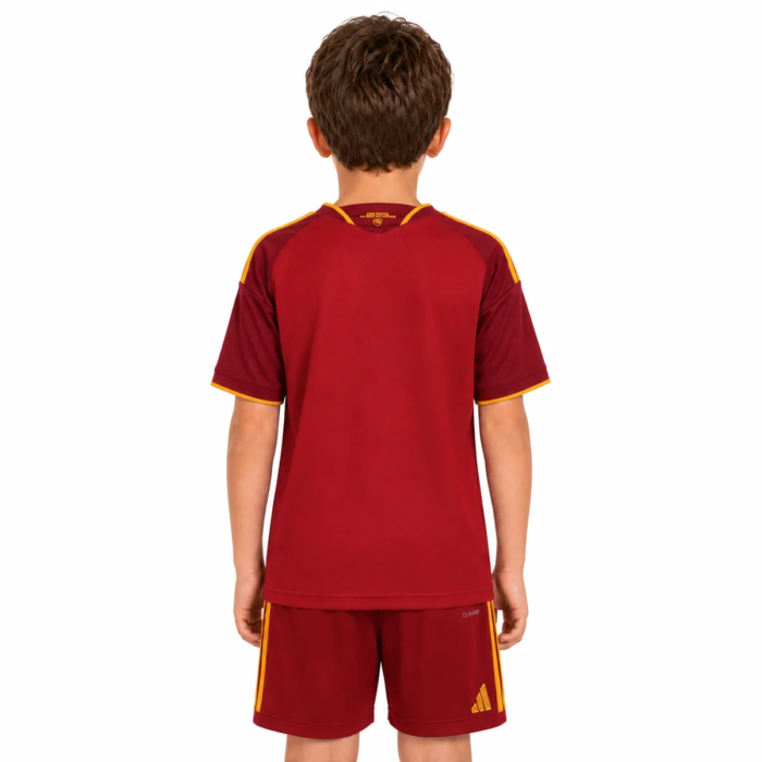 Kids AS Roma 2026/27 Home Kit