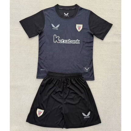 Kids Athletic Bilbao 2025/26 Goalkeeper black Kit