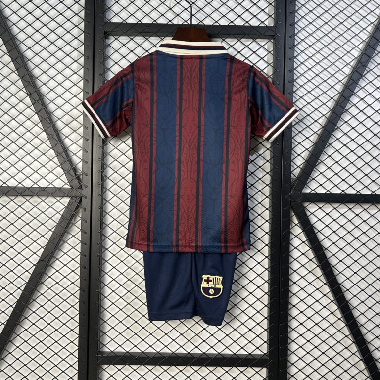 Kids Barcelona 2025/26 Red and Blue Special Edition Kit