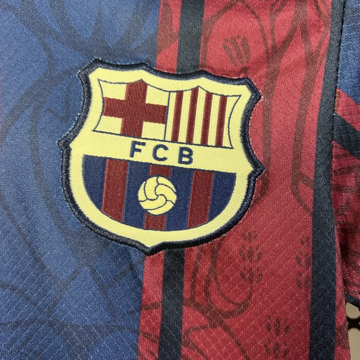 Kids Barcelona 2025/26 Red and Blue Special Edition Kit