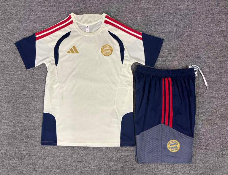 Kids Bayern Munich 2026/27 Beige Training Jersey