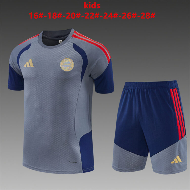 Kids Bayern Munich 2026/27 Dark Gray Training Jersey