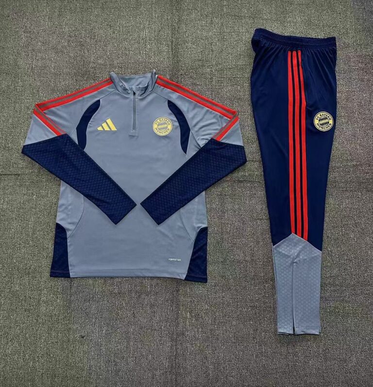 Kids Bayern Munich 2026/27 Half-zip Dark Gray Tracksuit